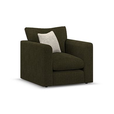 Elston Armchair in Penny Forest Fabric