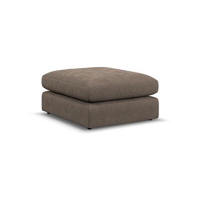 Elston Footstool in Penny Burrow Fabric