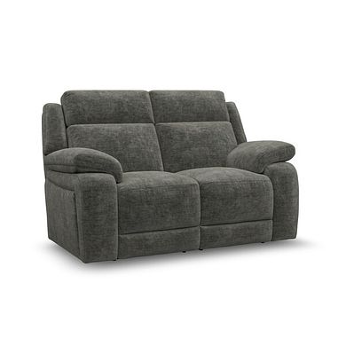 Emerson 2 Seater Sofa in Plush Charcoal Fabric