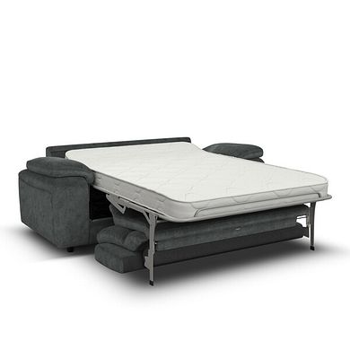 Emerson 3 Seater Sofa Bed in Dapple Grey Fabric