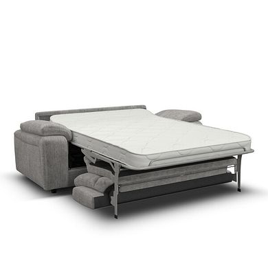 Emerson 3 Seater Sofa Bed in Luxe Grey Fabric