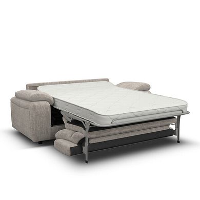 Emerson 3 Seater Sofa Bed in Luxe Natural Fabric