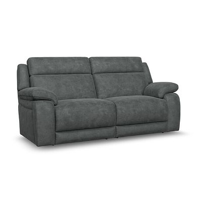Emerson 3 Seater Sofa in Miller Grey Fabric