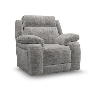 Emerson Armchair in Luxe Grey Fabric
