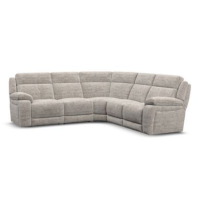 Emerson Large Corner Sofa in Luxe Natural Fabric