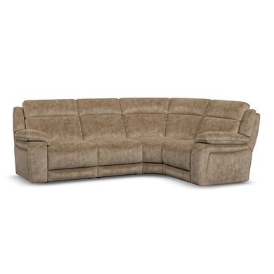 Emerson Left Hand Corner Sofa in Dapple Taupe Fabric