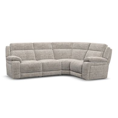 Emerson Left Hand Corner Sofa in Luxe Natural Fabric