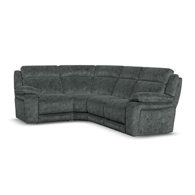 Emerson Right Hand Corner Sofa in Dapple Grey Fabric