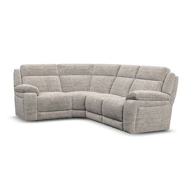 Emerson Right Hand Corner Sofa in Luxe Natural Fabric