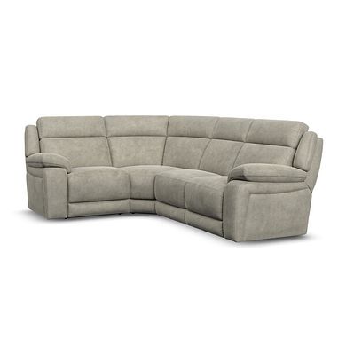 Emerson Right Hand Corner Sofa in Miller Taupe Fabric