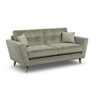 Emery 3 Seater Sofa in Freya Soft Fern Fabric