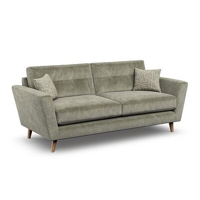 Emery 4 Seater Sofa in Freya Soft Fern Fabric