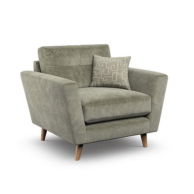 Emery Armchair in Freya Soft Fern Fabric