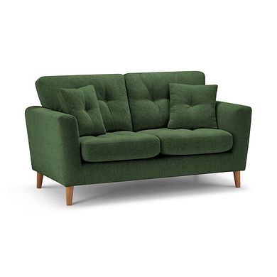 Eton 2 Seater Sofa in Cherub Olive Fabric