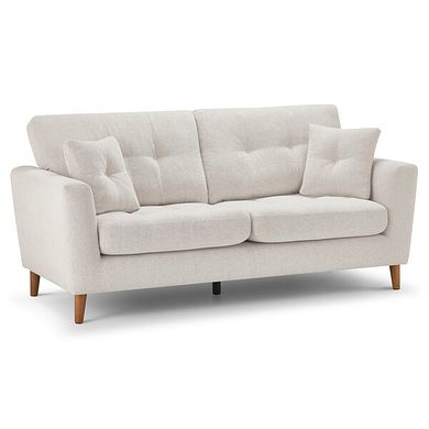 Eton 4 Seater Sofa in Cherub Cream Fabric