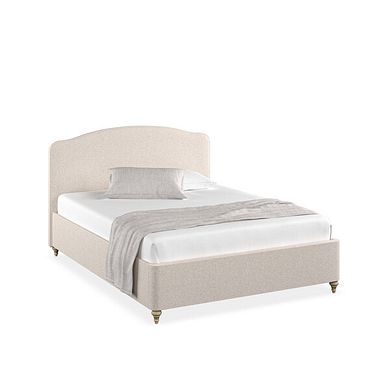 Evesham King-size Ottoman Storage Bed in Carina Parchment Fabric
