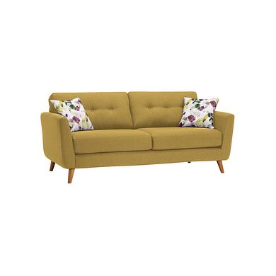 Evie 3 Seater Sofa in Lime Fabric