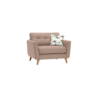 Evie Loveseat in Mink Fabric