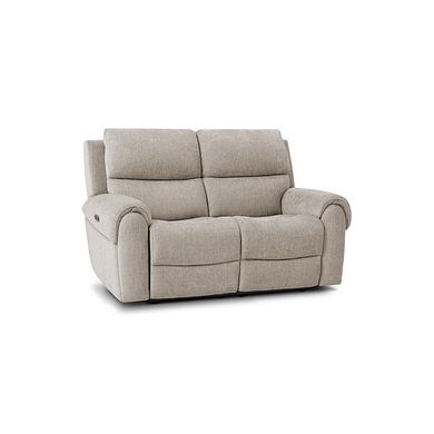 Ezra 2 Seater Electric Recliner in Darwin Mink Fabric