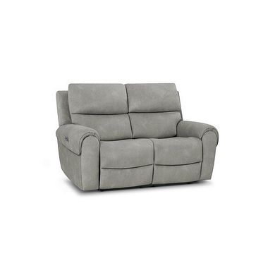 Ezra 2 Seater Electric Recliner in Dexter Stone Fabric