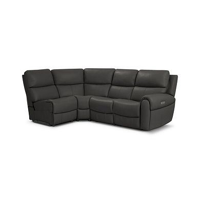 Ezra Group 5 Electric Recliner in Storm Leather