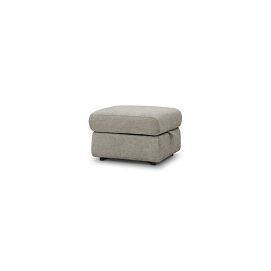 Ezra Storage Footstool in Hopsack Linen Fabric