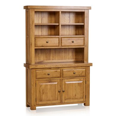 Hercules Rustic Solid Oak Small Dresser