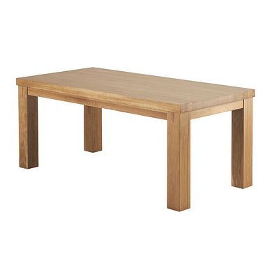 Fresco Natural Solid Oak 6ft x 3ft Dining Table