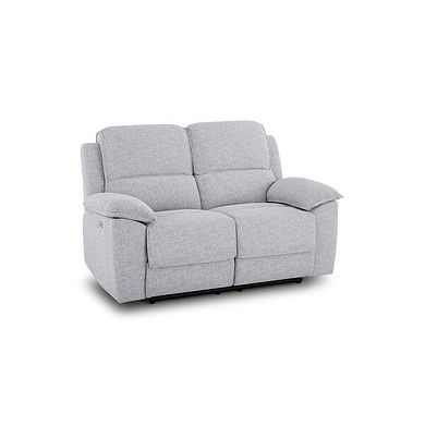 Goodwood 2 Seater Electric Recliner Sofa in Keswick Dove Fabric