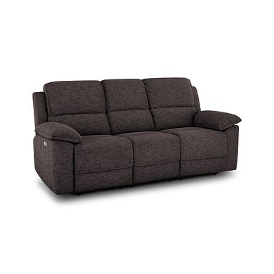 Goodwood 3 Seater Electric Recliner Sofa - Andaz Charcoal Fabric