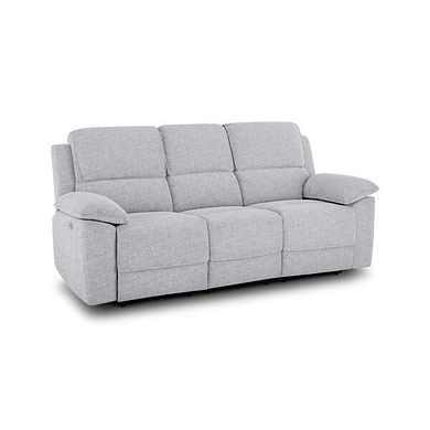 Goodwood 3 Seater Electric Recliner Sofa in Keswick Dove Fabric