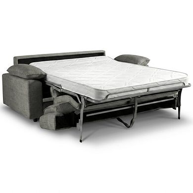 Goodwood 3 Seater Sofa Bed in Plush Charcoal Fabric