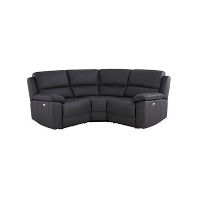 Goodwood Electric Reclining Modular Group 1 in Black Leather