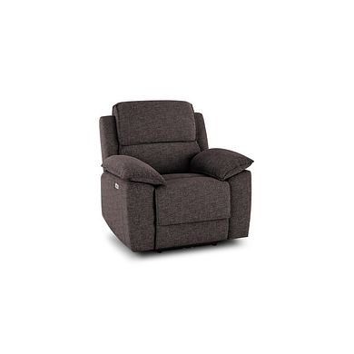 Goodwood Electric Reclining Armchair - Andaz Charcoal Fabric