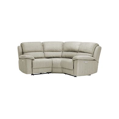 Goodwood Electric Reclining Modular Group 1 in Plush Beige Fabric