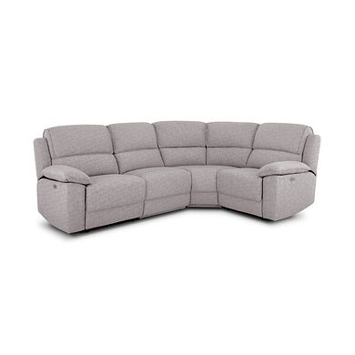 Goodwood Electric Reclining Modular Group 2 in Andaz Silver Fabric
