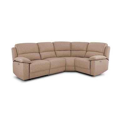 Goodwood Electric Reclining Modular Group 2 in Jetta Beige Fabric