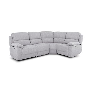 Goodwood Electric Reclining Modular Group 2 in Keswick Dove Fabric