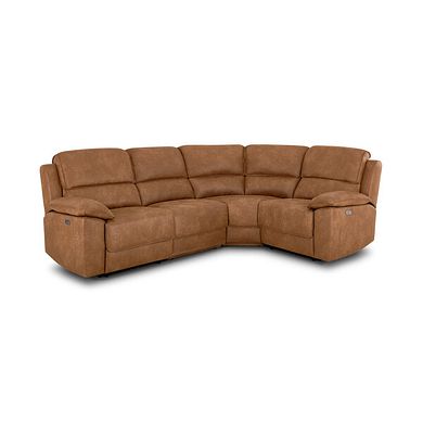 Goodwood Electric Reclining Modular Group 2 in Ranch Brown Fabric