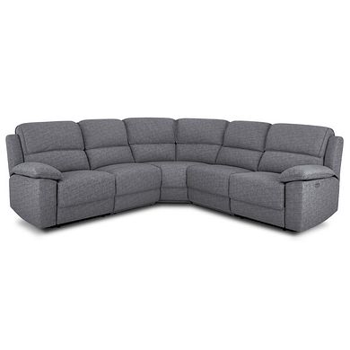 Goodwood Electric Reclining Modular Group 3 in Santos Steel