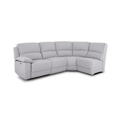 Goodwood Electric Reclining Modular Group 4 in Keswick Dove Fabric