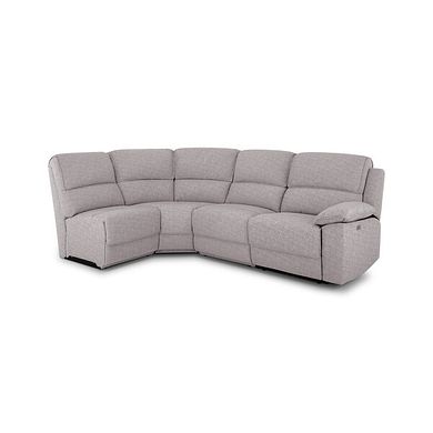 Goodwood Electric Reclining Modular Group 5 in Andaz Silver Fabric