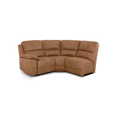 Goodwood Electric Reclining Modular Group 6 in Ranch Brown Fabric
