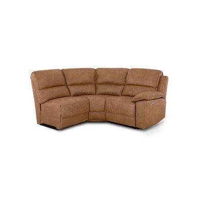 Goodwood Electric Reclining Modular Group 7 in Ranch Brown Fabric
