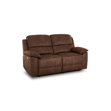 Goodwood Electric Reclining Modular Group 8 in Ranch Dark Brown Fabric