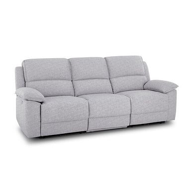 Goodwood Electric Reclining Modular Group 9 in Keswick Dove Fabric