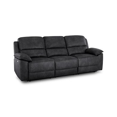 Goodwood Electric Reclining Modular Group 9 in Miller Grey Fabric