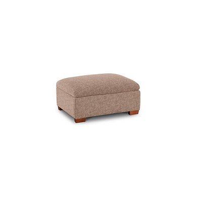 Goodwood Storage Footstool in Jetta Beige Fabric