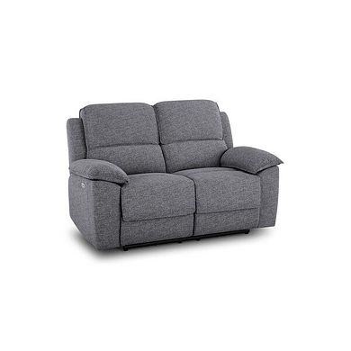 Goodwood Santos Steel 2 Seater Electric Recliner Sofa