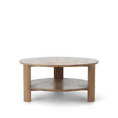 Halo Smoked Finish Oak Coffee Table